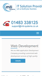 Mobile Screenshot of mti-systems.co.uk